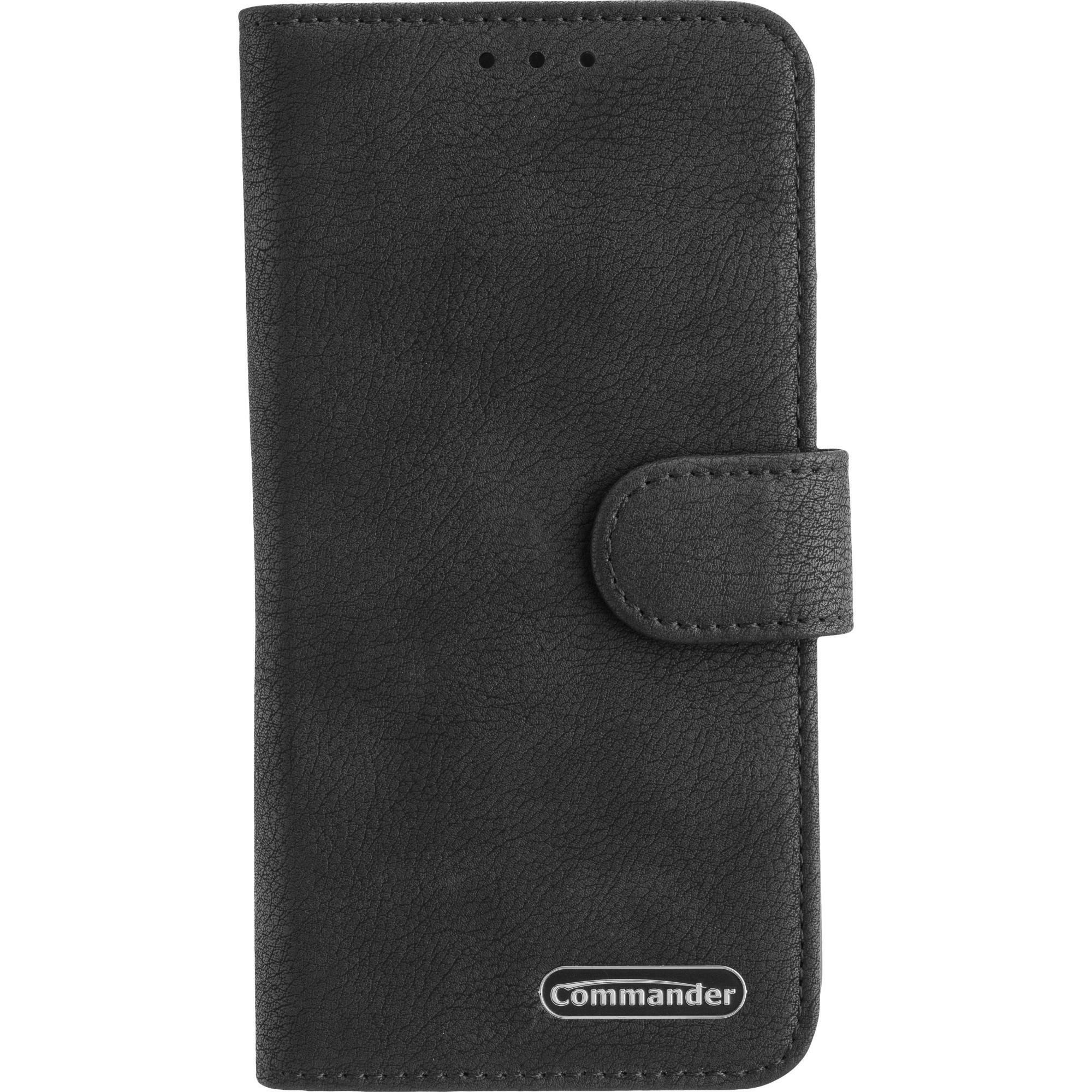 COMMANDER Book CASE Elite Black Motorola Edge 40 Neo.