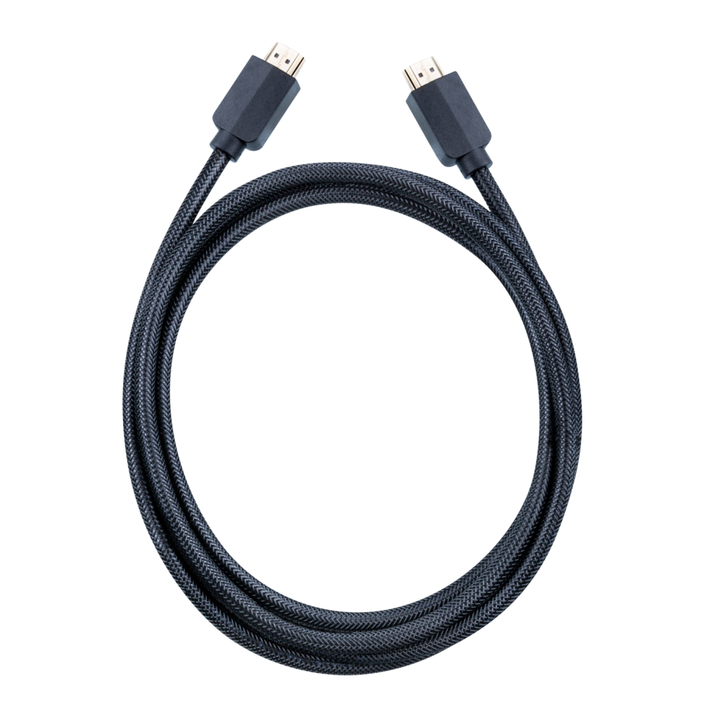 BIGBEN HDMI-Kabel 2.1 3m Schwarz Goldbeschichtet für 8K 120Hz Streaming Gaming PS5