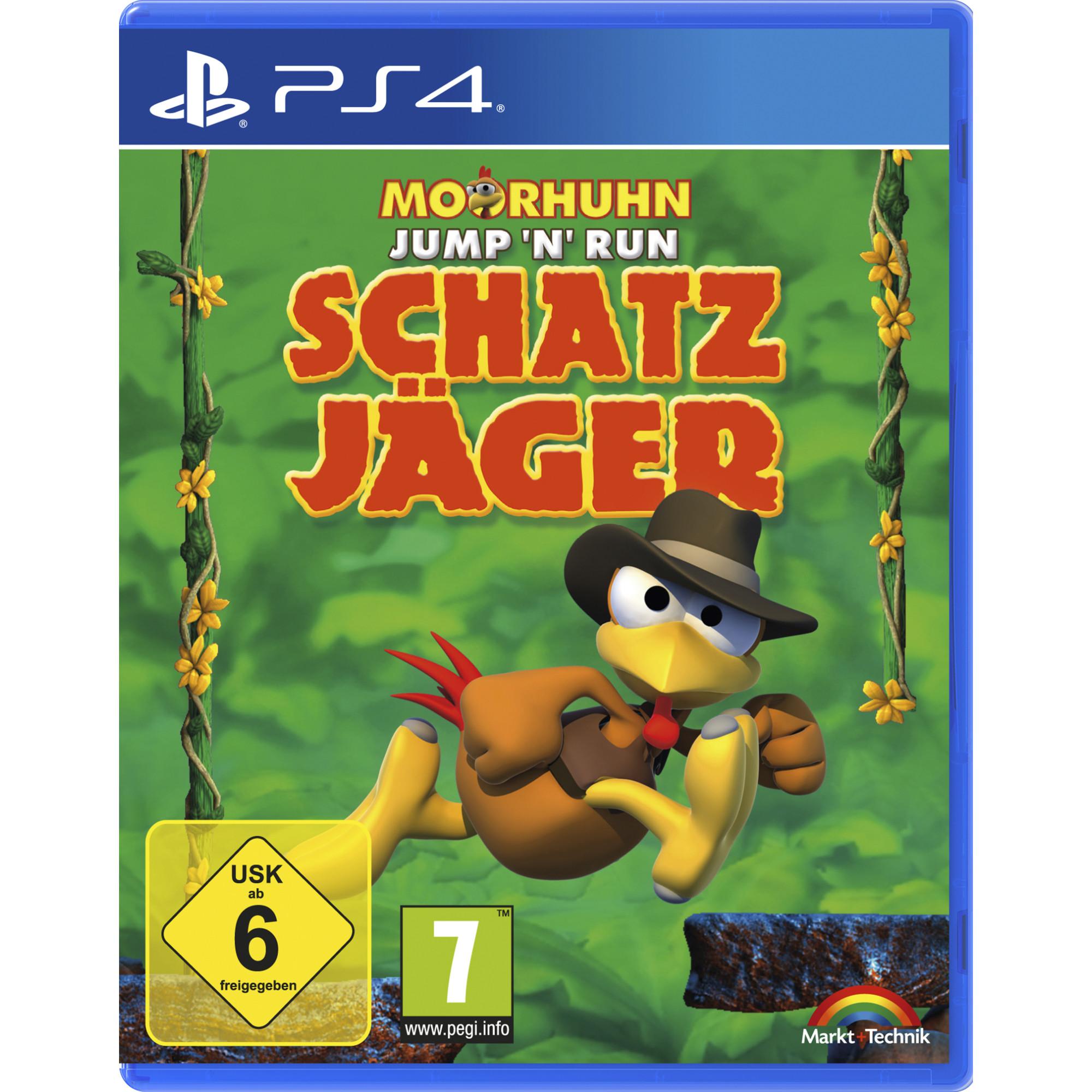 Moorhuhn Schatzjäger PS4-Spiel Kinderspiel Blu-ray-Freigabe