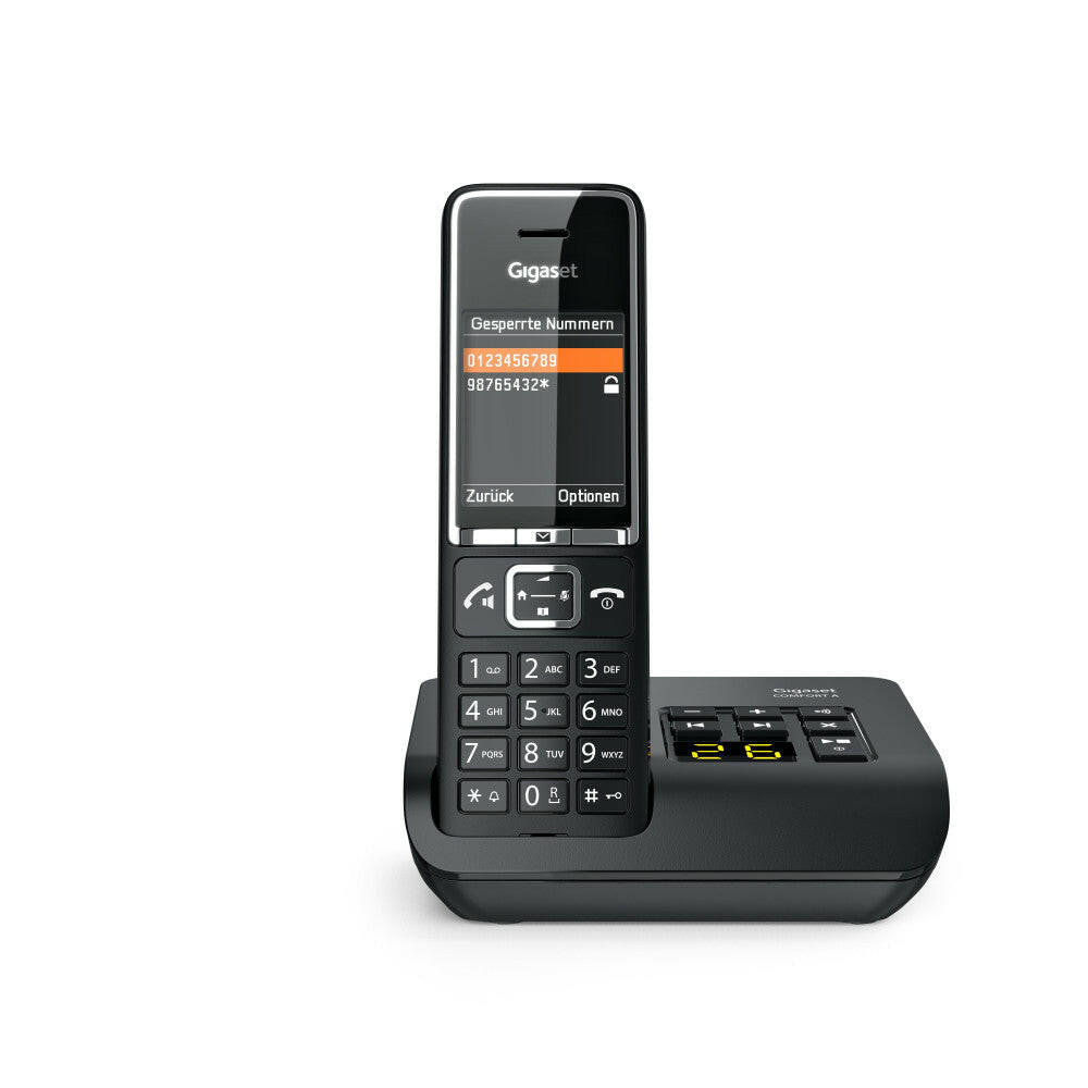 Gigaset Comfort 550A Schnurlostelefon mit Anrufbeantworter.