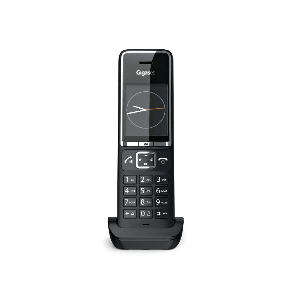 Gigaset COMFORT 550HX Schwarz Schnurloses Telefon mit 2,2" TFT-Farbdisplay und Freisprechfunktion