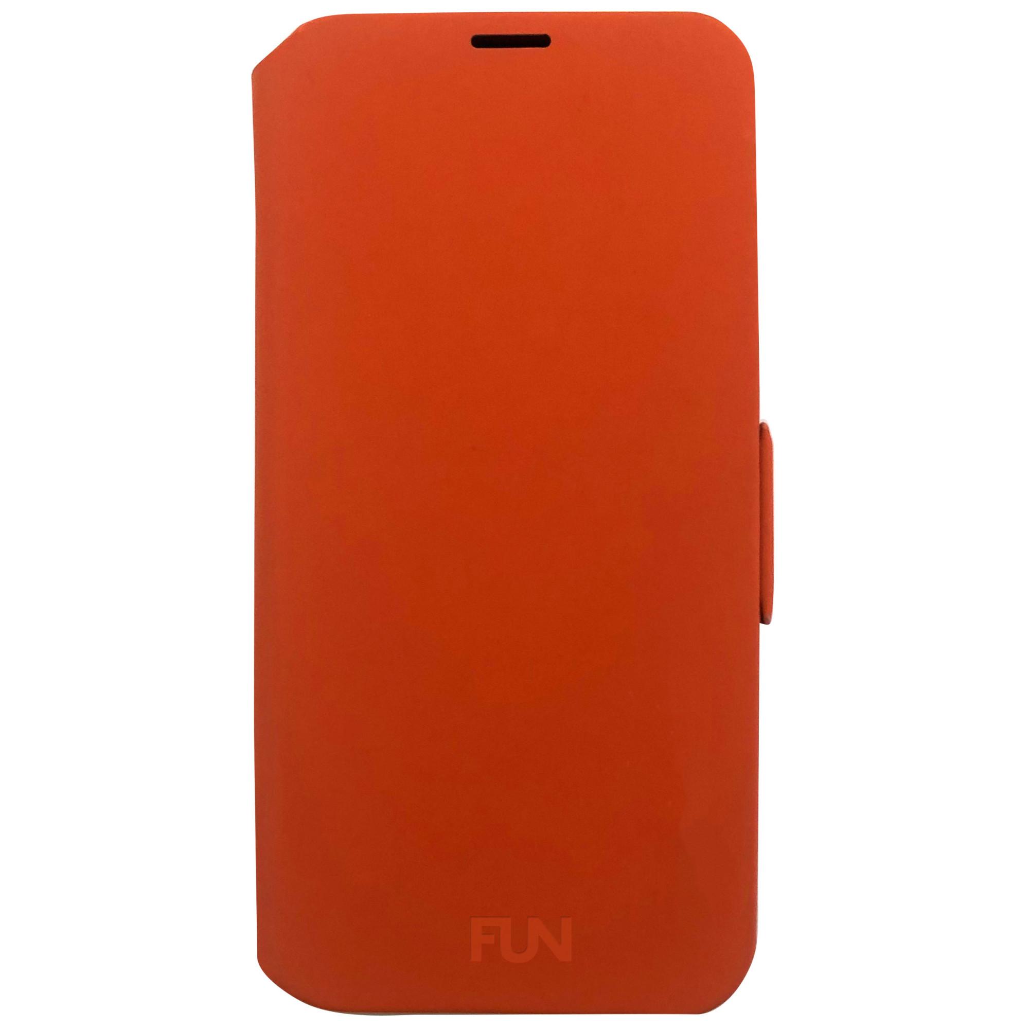 IPHORIA CURVE DELUXE Book Case iPhone 13 Mini Orange