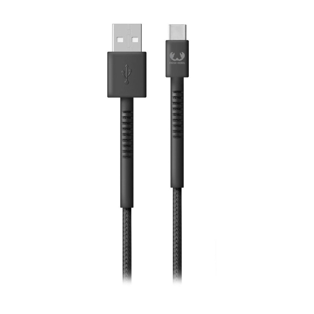 Fabriq USB-C Ladekabel 2,0 m Storm Grey für Smartphones Tablets Notebooks