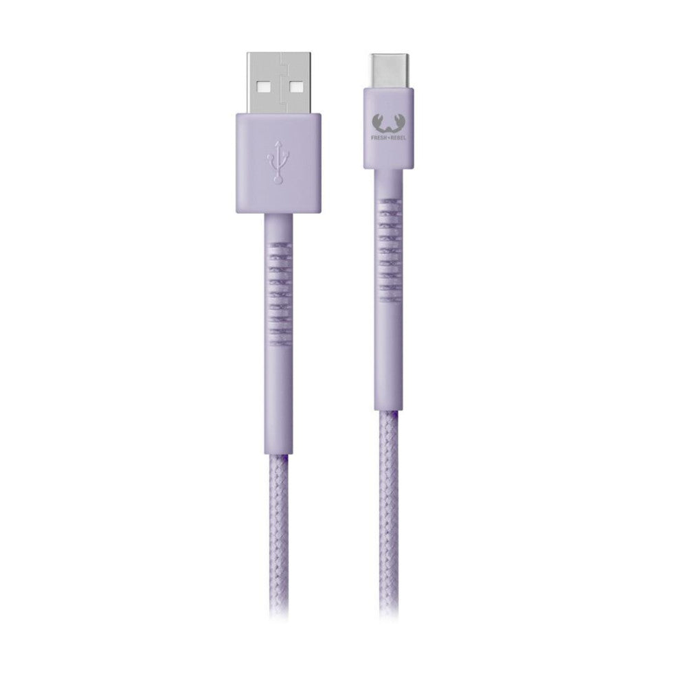 HAMA USB-C Kabel "Fabriq" 2,0 m Dreamy Lilac 00215001 Ladegerät Smartphone Tablet Notebook