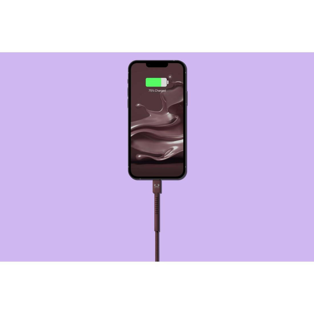 Hama USB-C auf Lightning Kabel 2m Deep Mauve 00214994