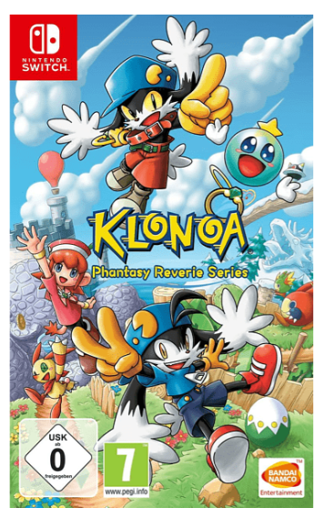 Bandai Namco Klonoa Phantasy Reverie Series Remaster Switch