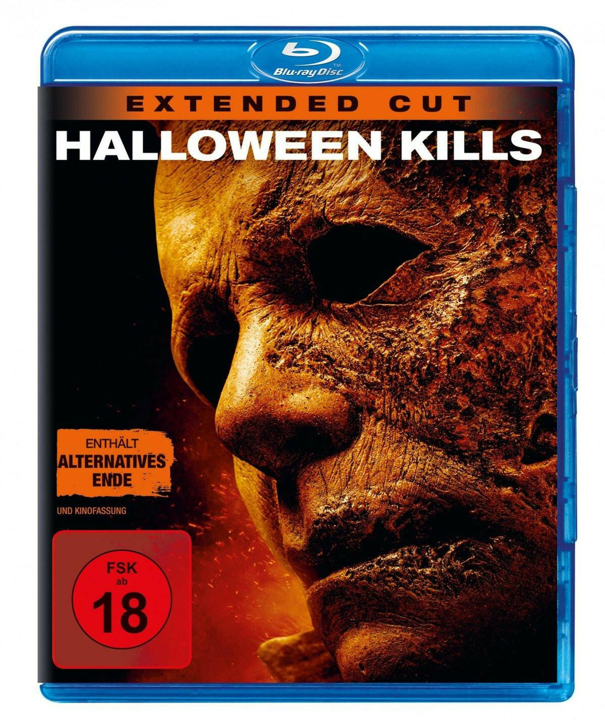 Halloween Kills Blu-Ray Extended Cut Thriller Horror.