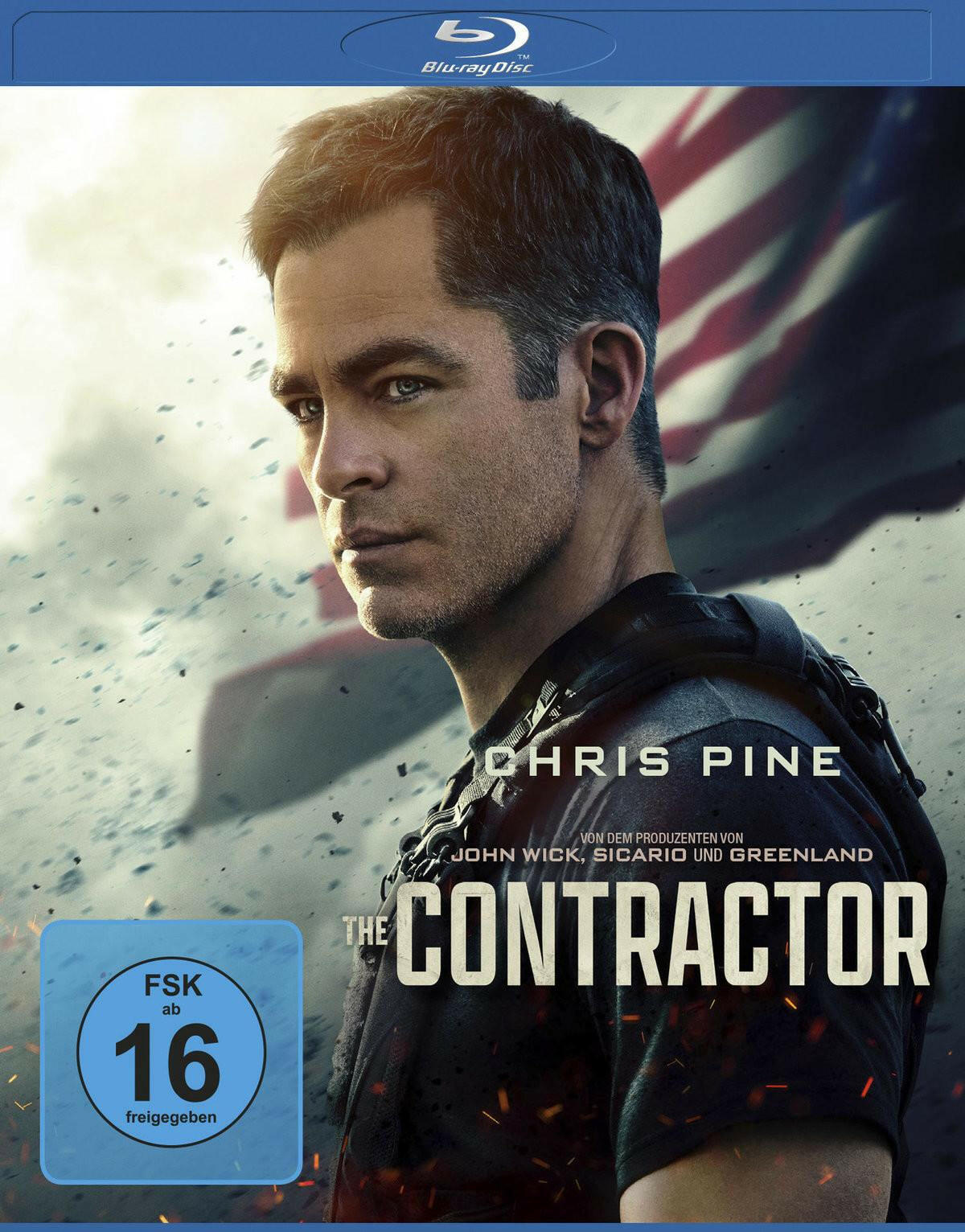The Contractor Blu-ray | Chris Pine Action Thriller 2022.