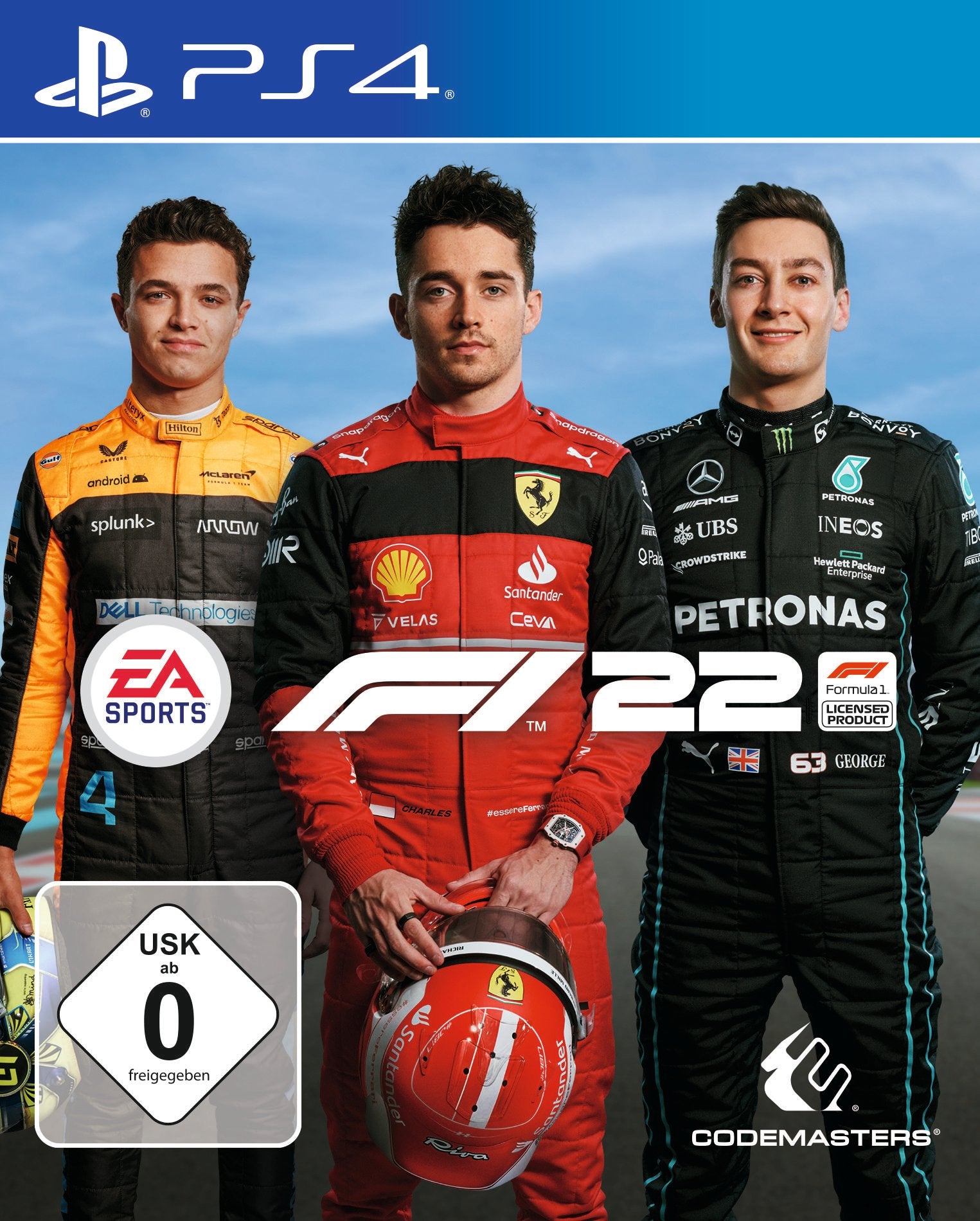 "Electronic Arts F1 22 PS4 Deutsch - Simulations-Spiel