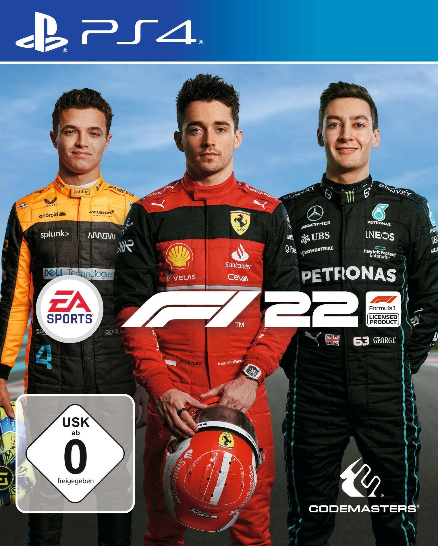 "Electronic Arts F1 22 PS4 Deutsch - Simulations-Spiel.