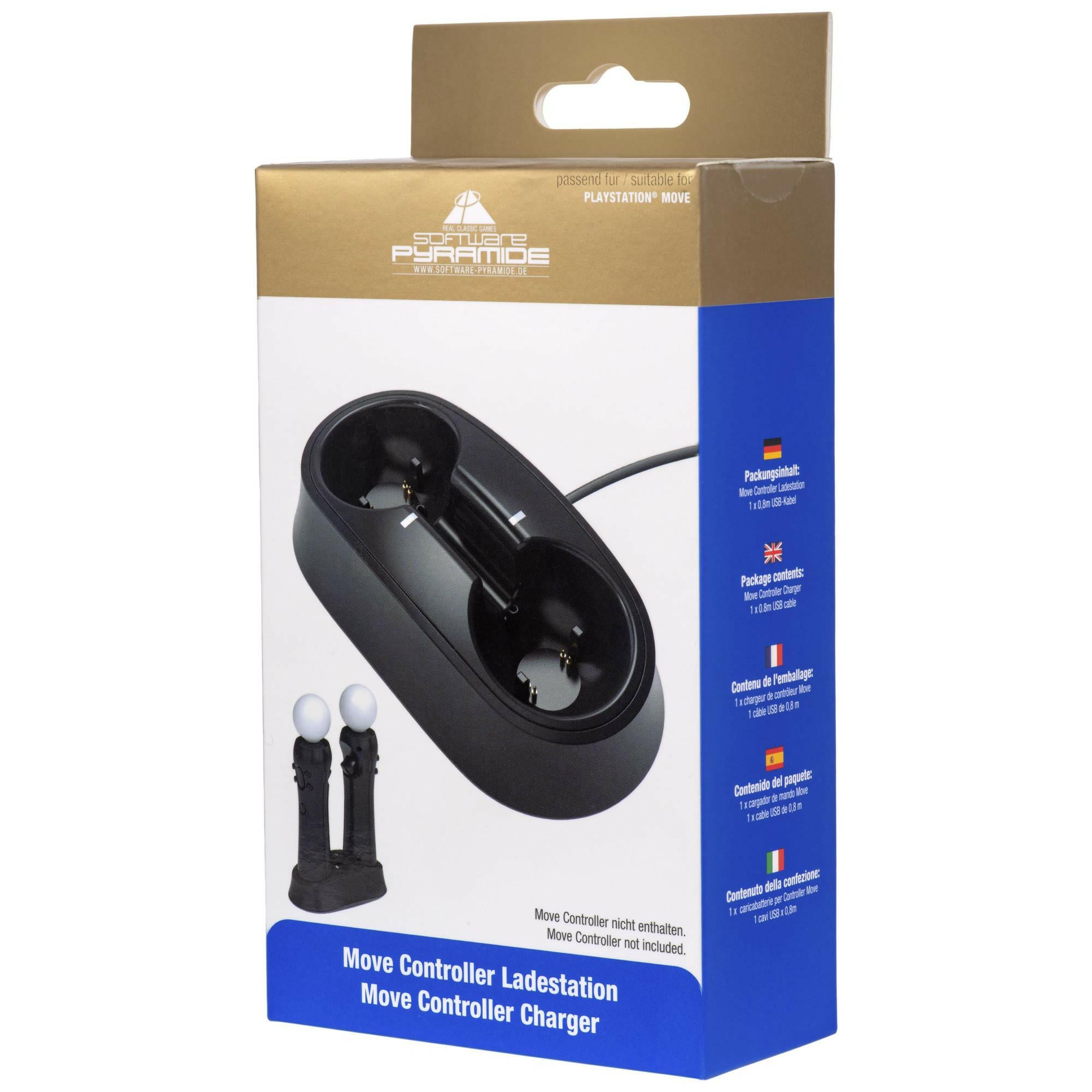 Software Pyramide PS4 Move Controller Charger Ladestation.