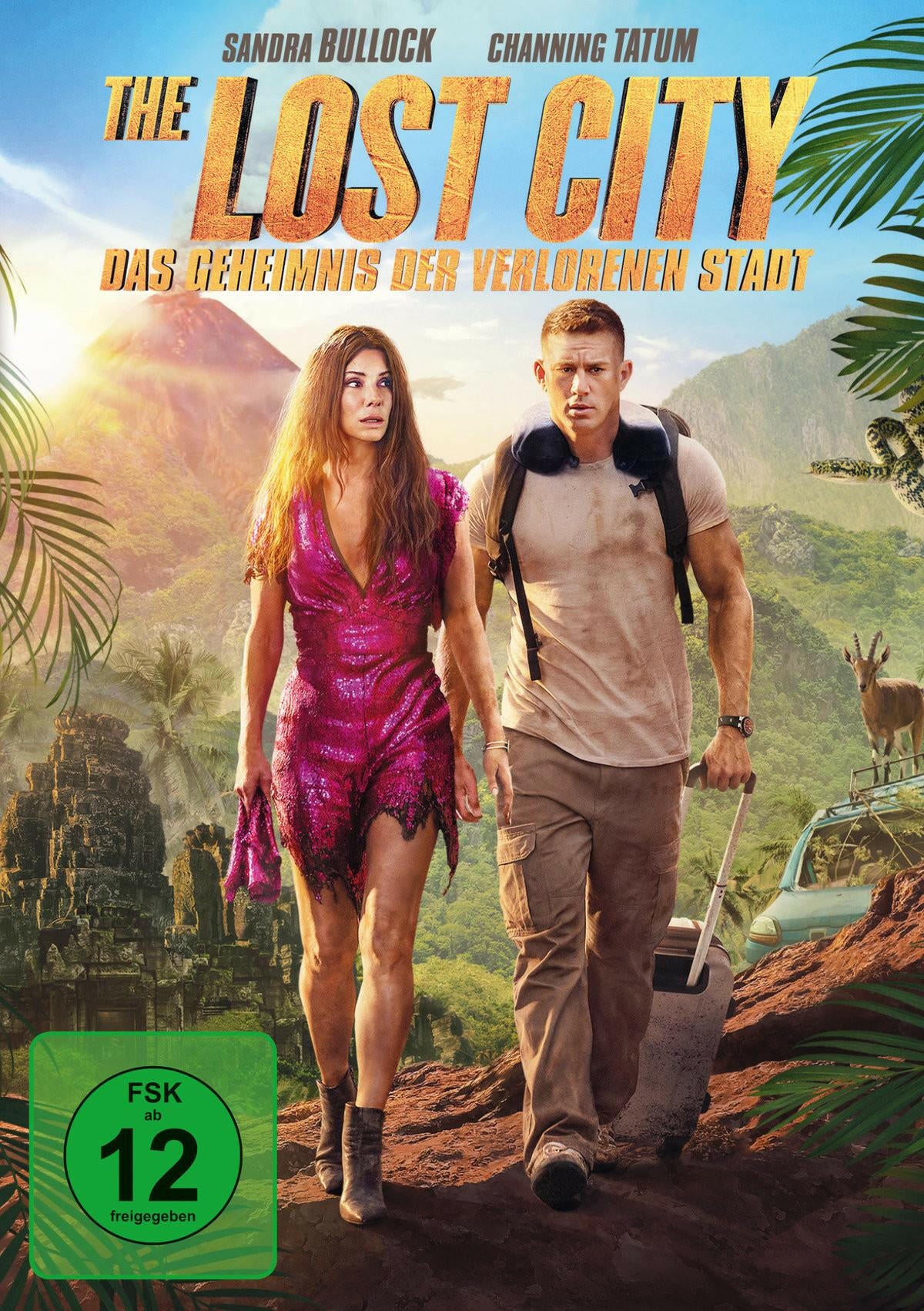 The Lost City - DVD Action USA 2021 FSK 12 | Sandra Bullock