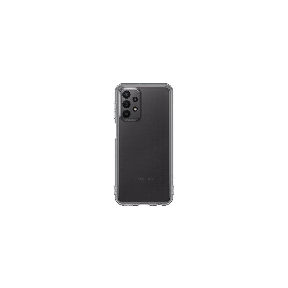 Samsung Galaxy A23 5G Soft Clear Cover in Schwarz | Stoßfeste Handyhülle