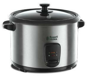 Russell Hobbs Reiskocher 1,8L antihaft, inkl. Dampfgarkorb.