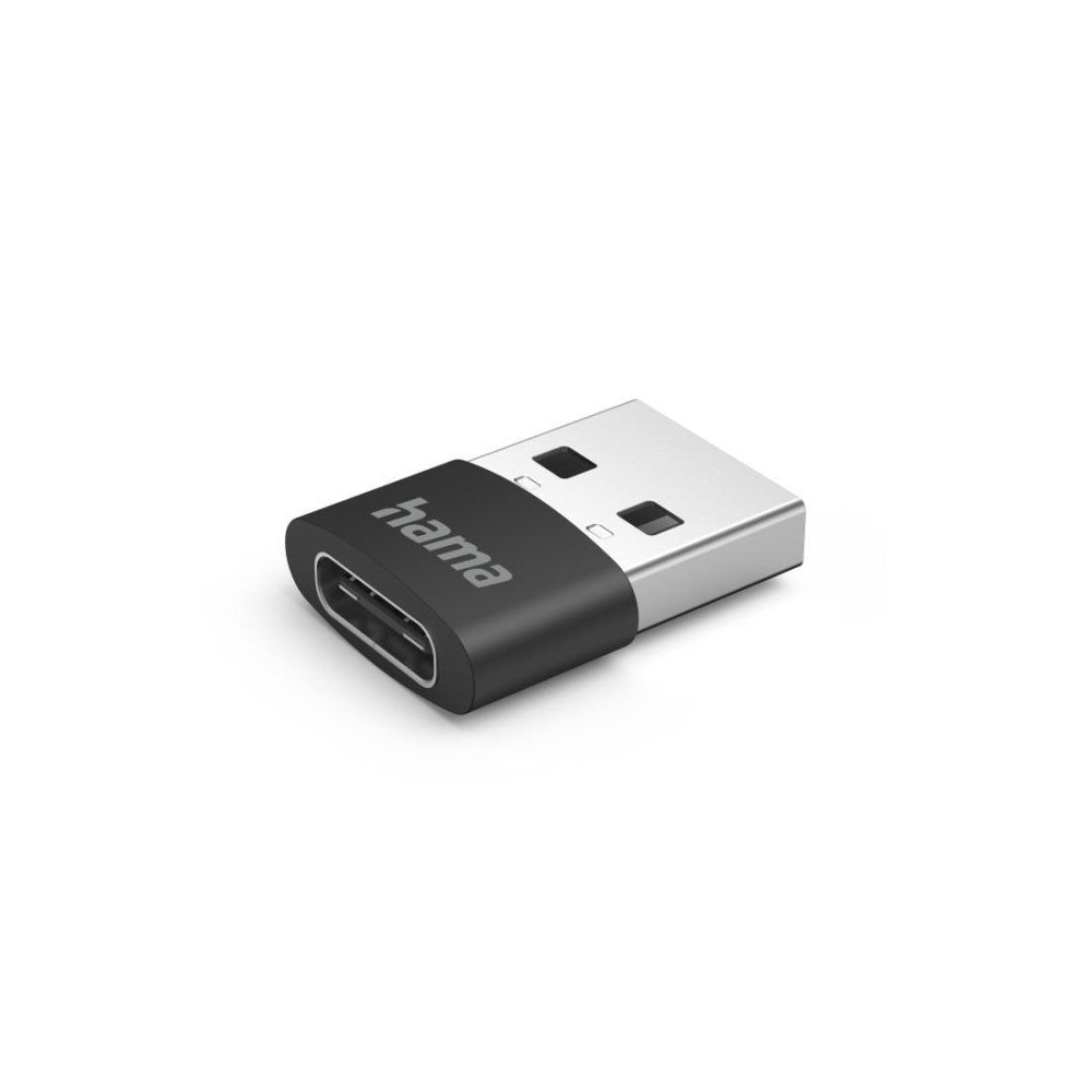 HAMA USB-C-Adapter USB-A-Stecker für High-Speed-Datenübertragung 480 Mbit/s 3