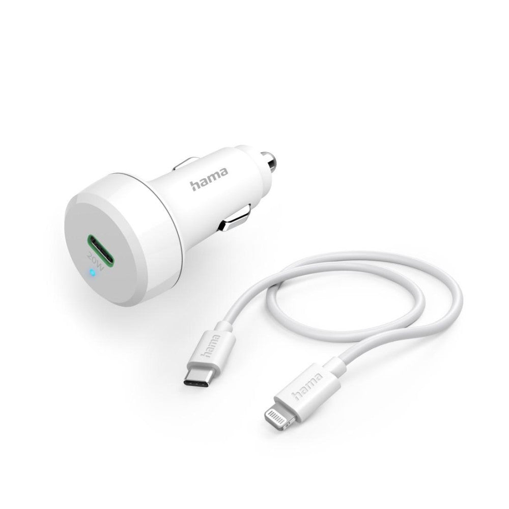 Hama Autoladegerät 20W Power Delivery für Apple iPhone