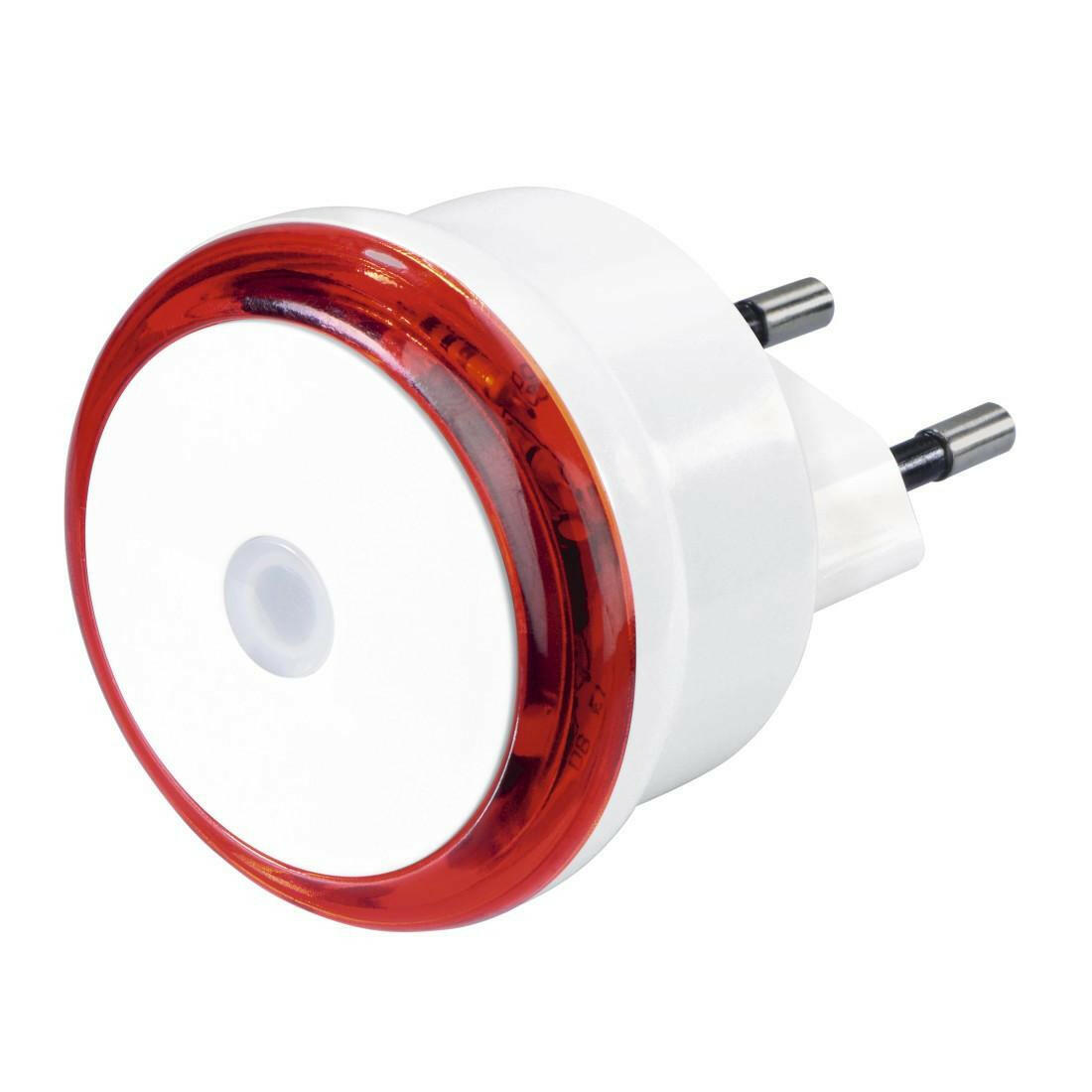 Hama LED Steckdosen-Nachtlicht, Rotes