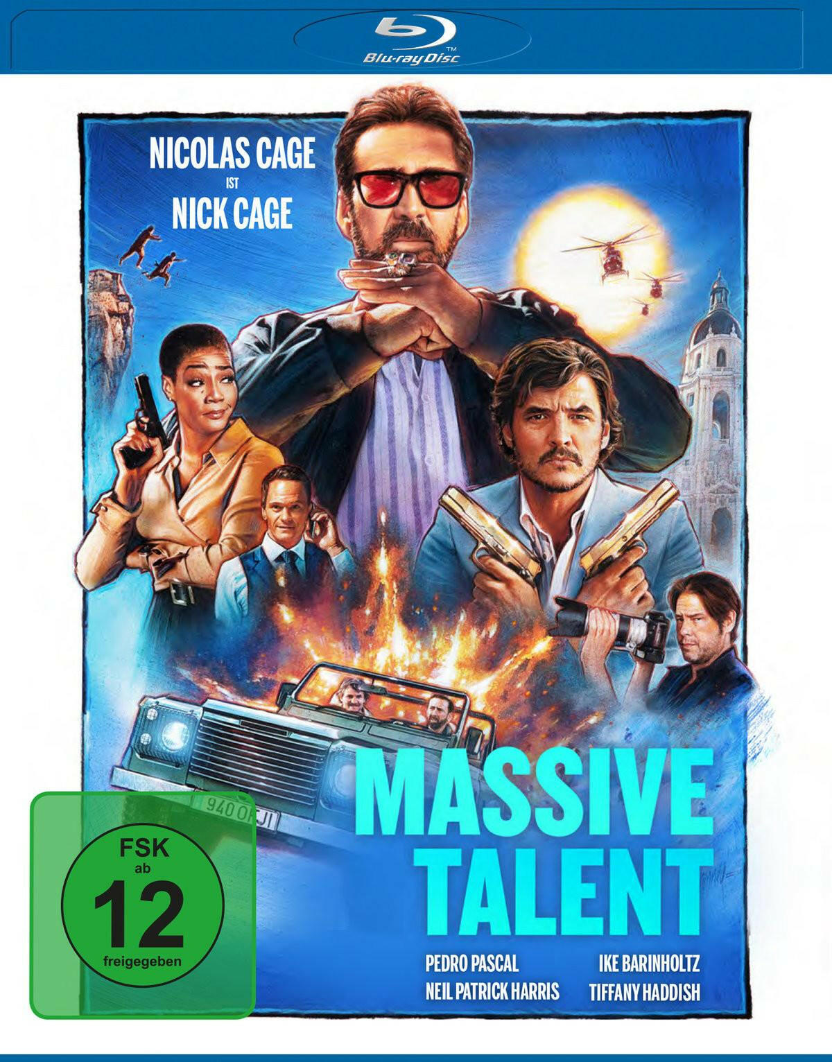 Massive Talent Blu-ray - Nicolas Cage, Komödie, Action.