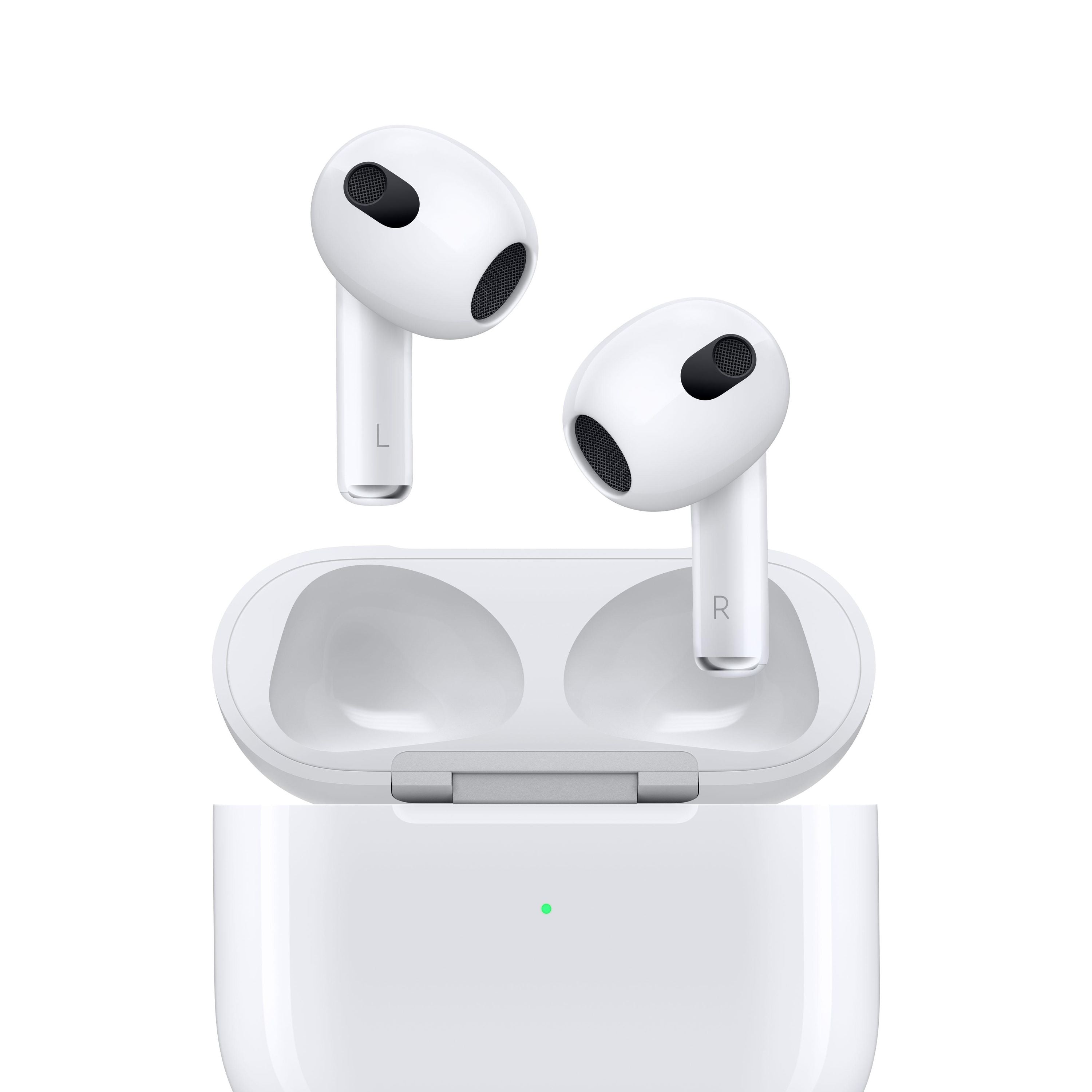 Apple AirPods (3. Gen) mit Lightning Ladecase, 30 Std. Akku