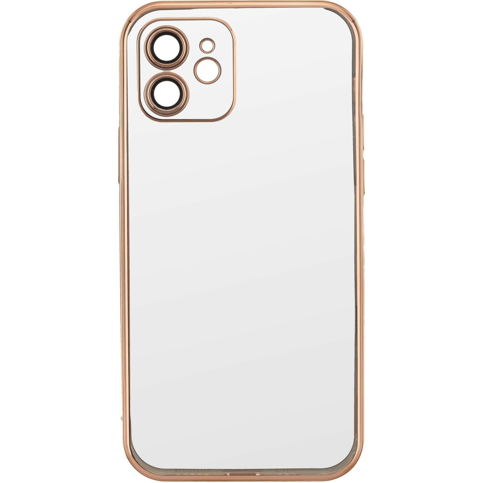 Peter Jäckel Camera Protect Cover Gold Chrome für iPhone 14.