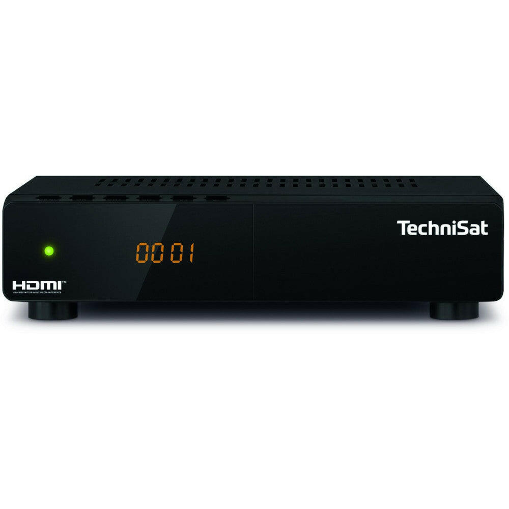 TechniSat HD-S 261 SAT-Receiver, kompakt, schwarz, DVB-S2