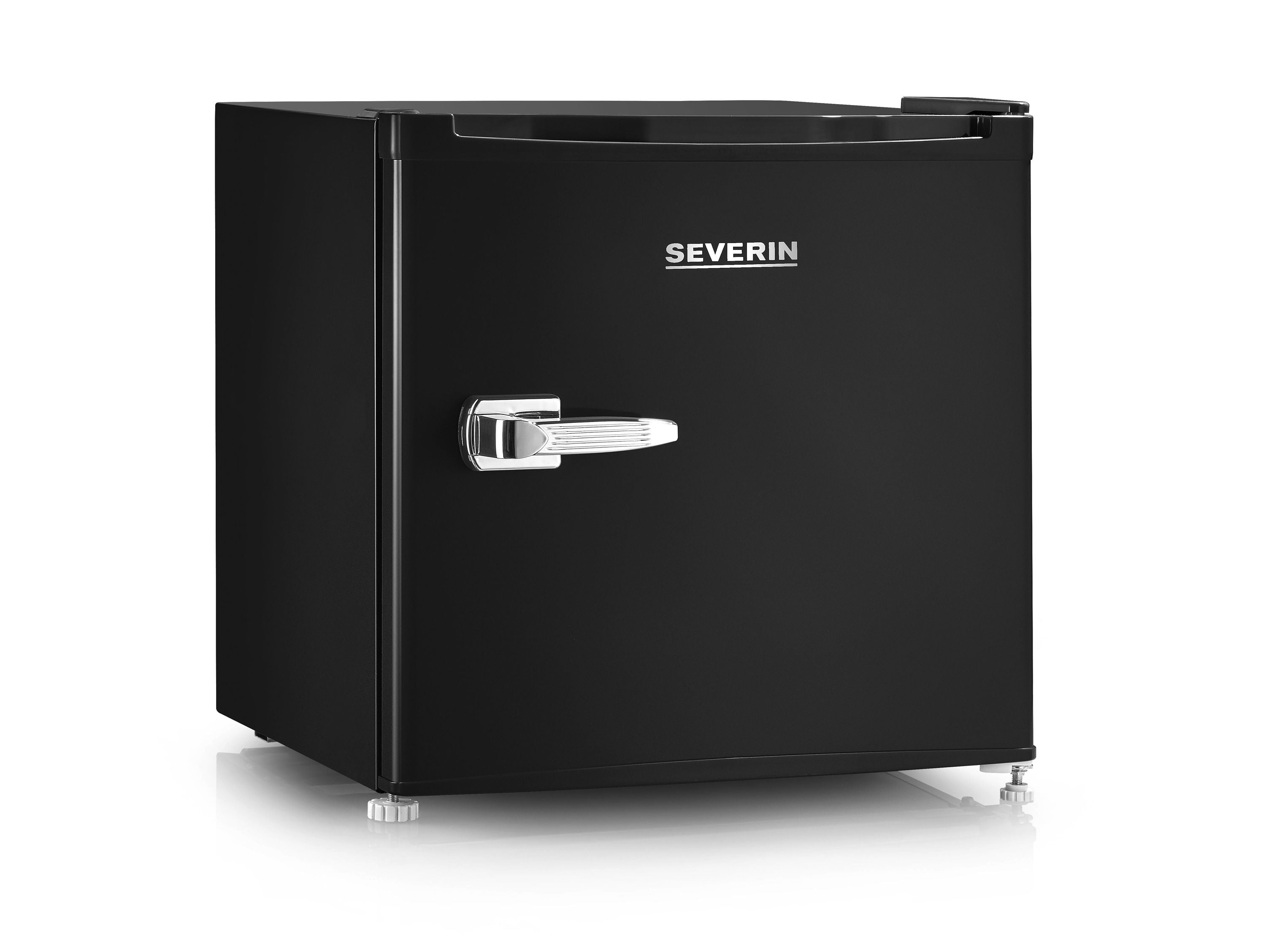 SEVERIN Retro Mini Kühl-/Gefrierbox 31L schwarz, gebraucht, Delle links oben