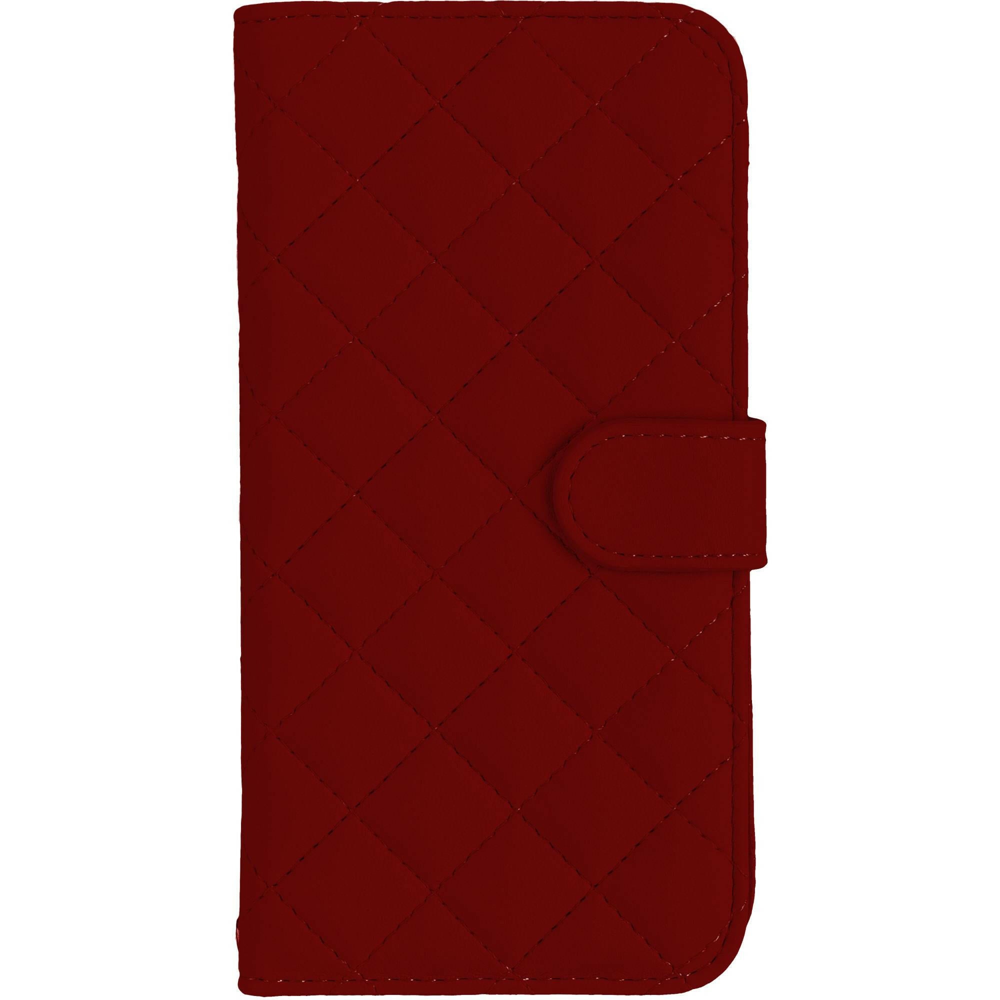 OHLALA! Book Case für iPhone 14 Pro Max Rot – Fashion Hülle.
