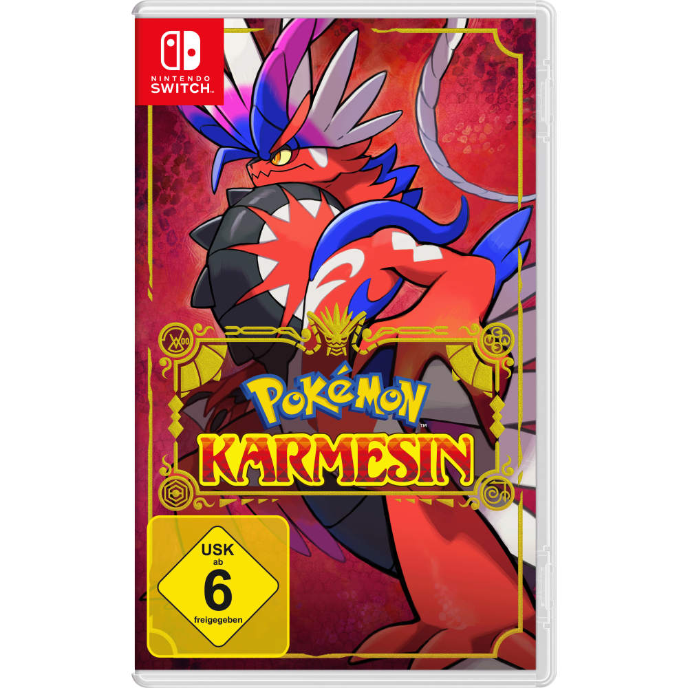 Nintendo Switch Pokémon Karmesin Rollenspiel Adventure Spiel für Kinder ab 6 Jahren