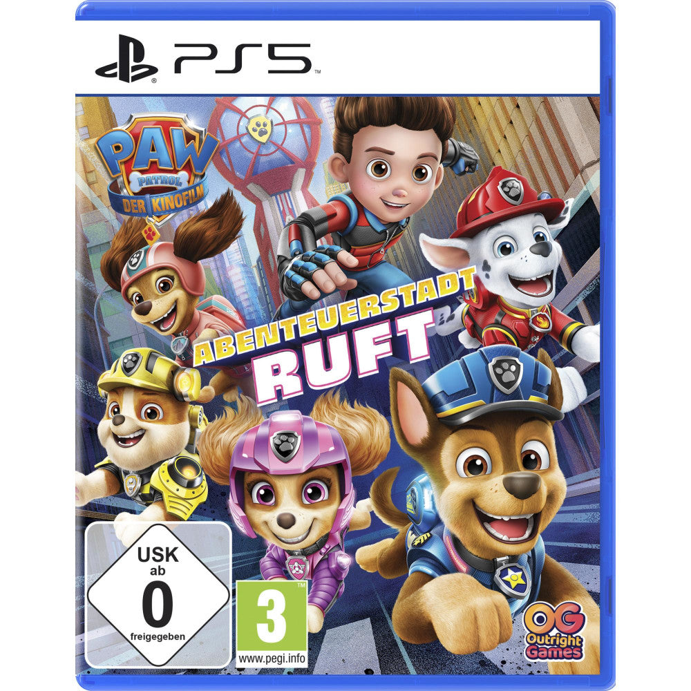 PAW Patrol PS5-Spiel: Der Kinofilm Abenteuerstadt ruft - PlayStation 5 Heldenabenteuer