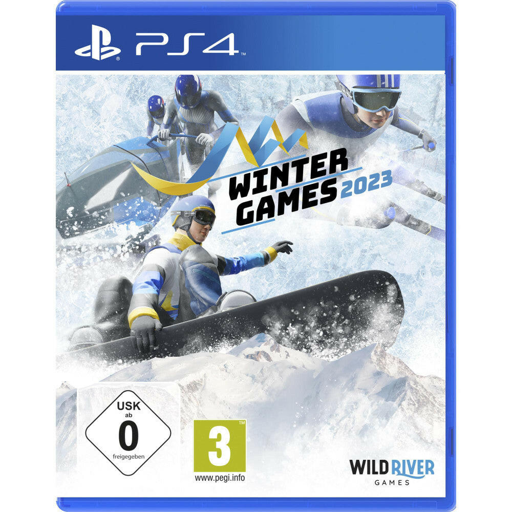 Winter Games 2023 - PS4 Sportspiel mit 10 Wintersportarten.