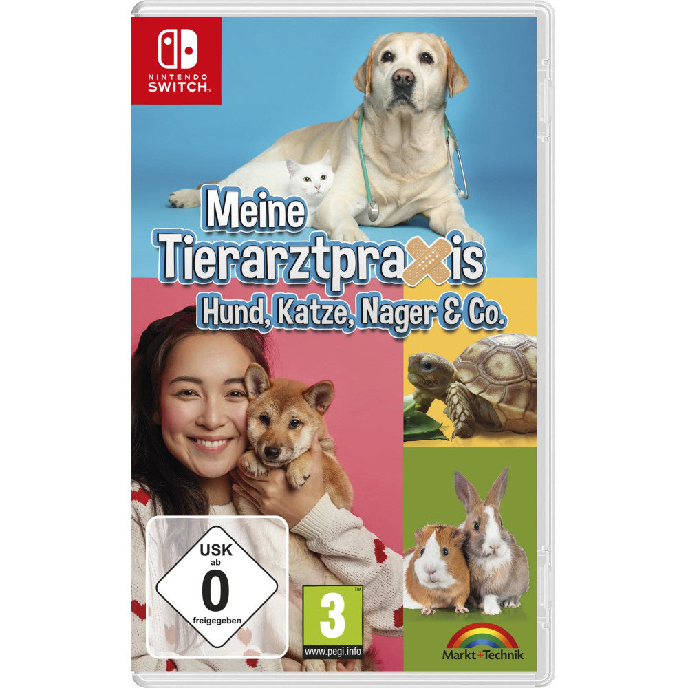 Meine Tierarztpraxis Nintendo Switch-Spiel für Kinder - Interaktives Gameplay, viele Tiere behandeln & spielend über Tiergesundheit lernen