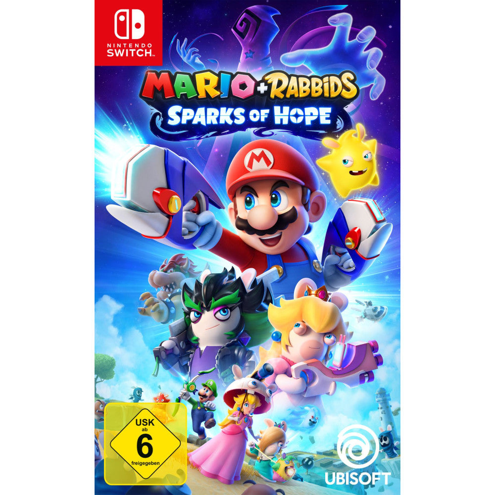 Nintendo Switch Mario + Rabbids Sparks of Hope Abenteuer Spiel - Unterhaltsames Abenteuer für die ganze Familie