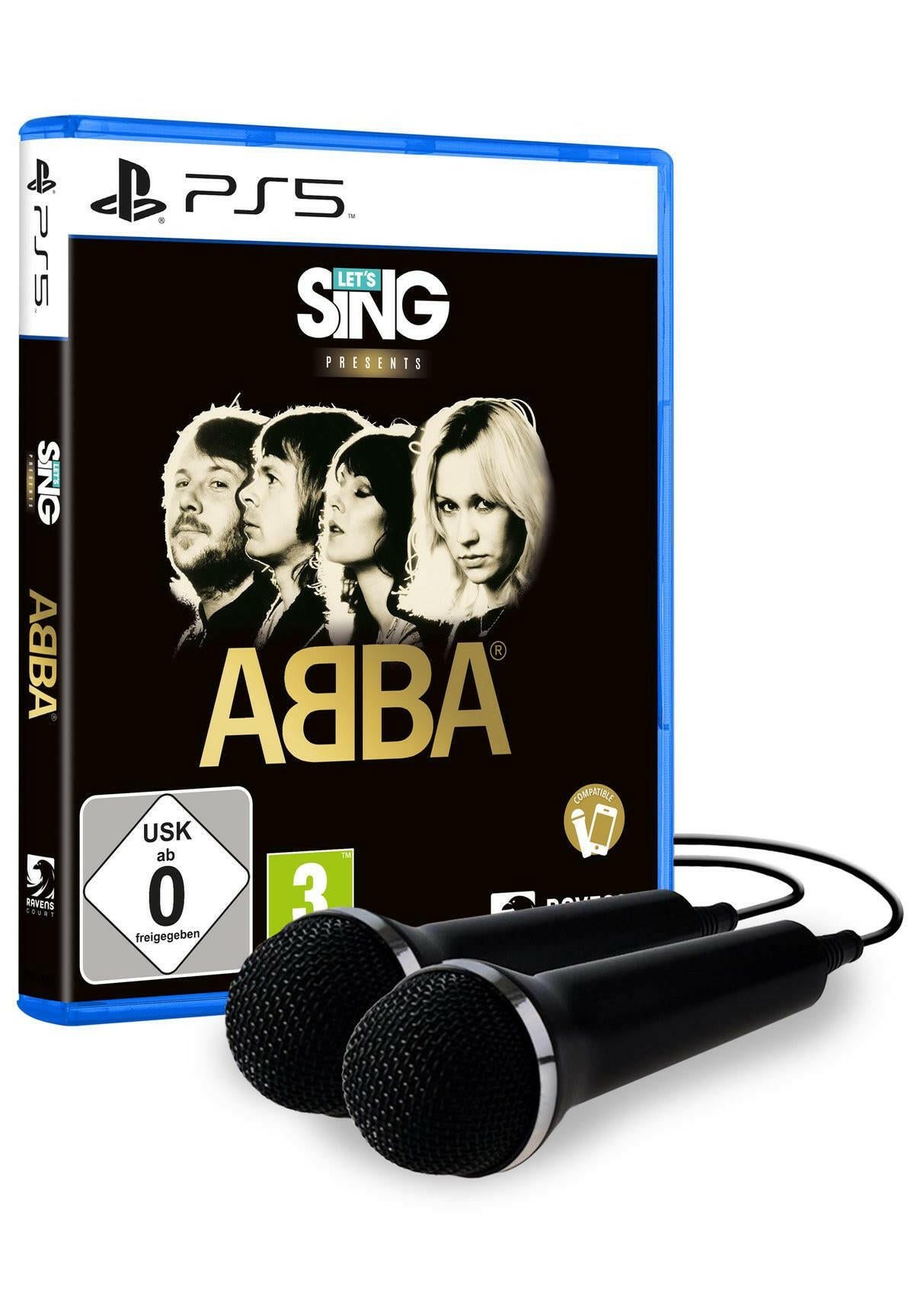 Ravenscourt Let's Sing ABBA + 2 Mics PS5-Spiel