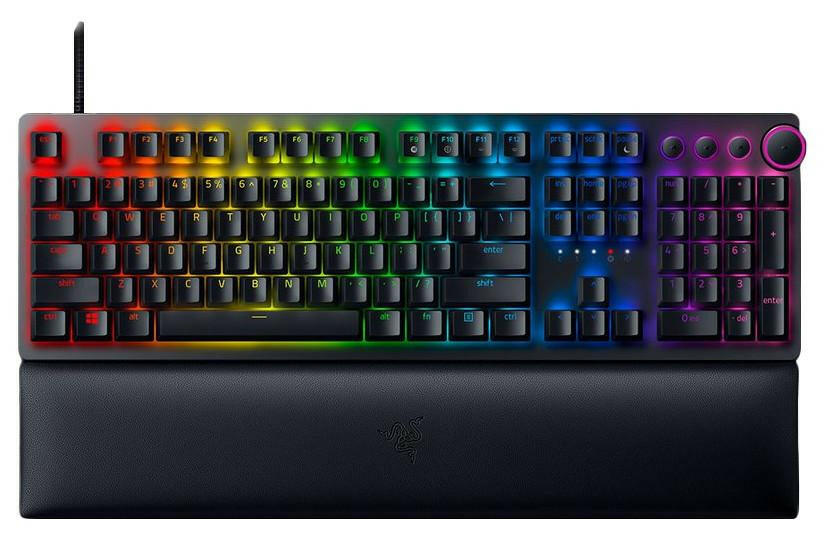 Razer Huntsman V2 Gaming-Tastatur | Red Switch | Schwarz.