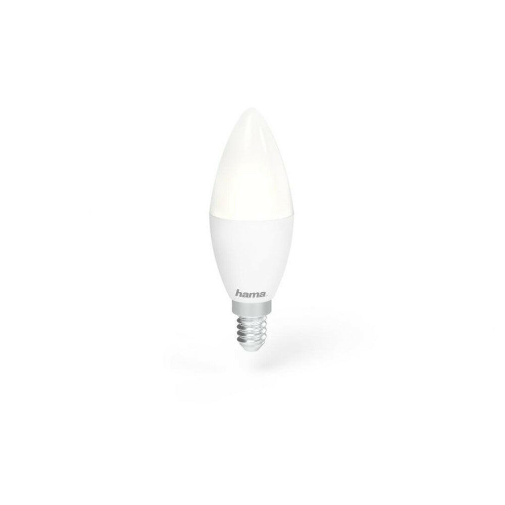 Hama WiFi-LED-Lampe, E14, 5,5W, weiß, dimmbar, App-Steuerung