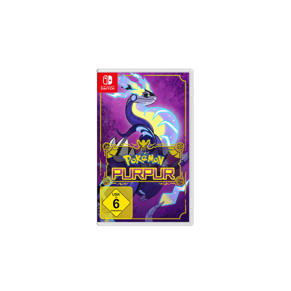 Nintendo Pokémon Purpur Switch Spiel - Rollenspiel Abenteuer.