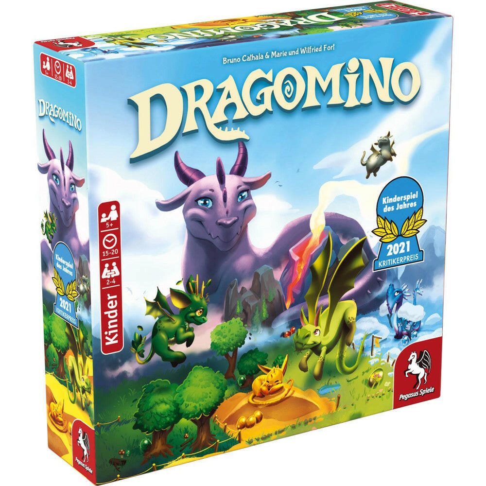 Pegasus 57111G Dragomino Brettspiel *Kinderspiel des Jahres