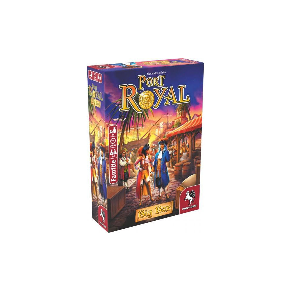 Pegasus Spiele Port Royal Big Box 18148G - Kartenspiel