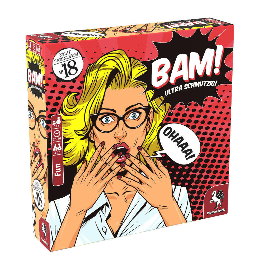 Pegasus Spiele Bam Ultra schmutzig 18303G-Kartenspiel
