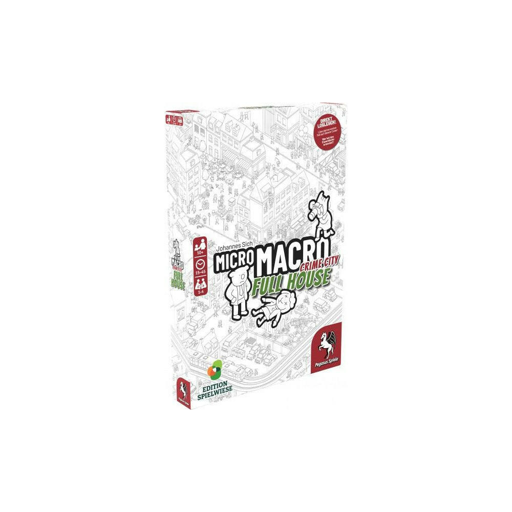Pegasus Spiele MicroMacro Crime City 2-Full House 16 neue