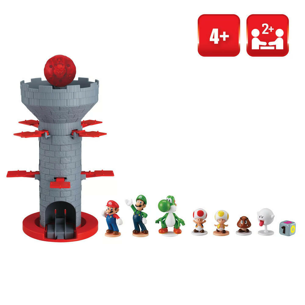 EPOCH Super Mario Blow Up Shaky Tower.