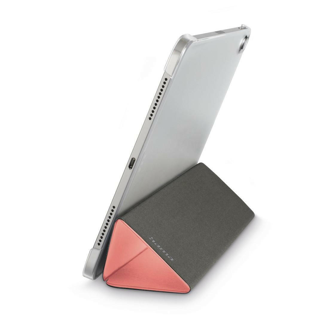 Hama Fold Clear Tablet-Hülle für iPad Air 11" (2024) Coral.