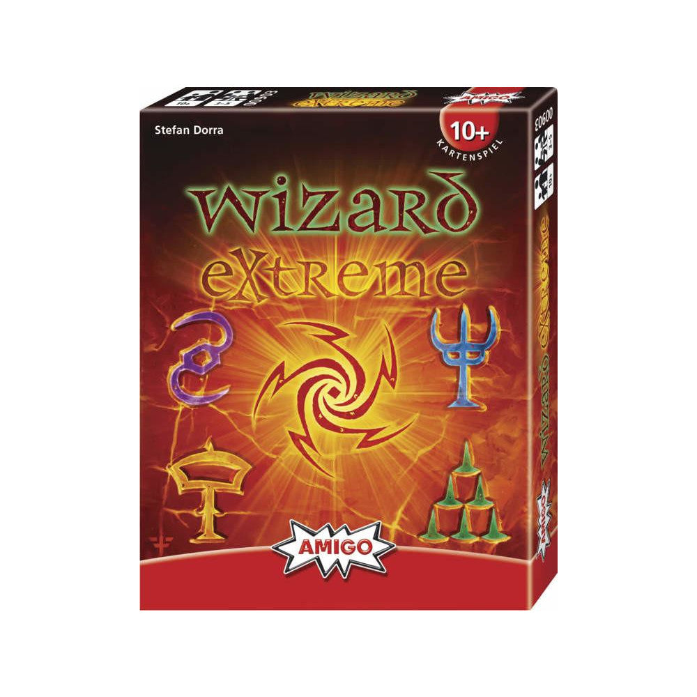 Amigo Wizard Extreme Kartenspiel für 3-5 Spieler ab 10 Jahren, strategisches Zaubermeisterspiel