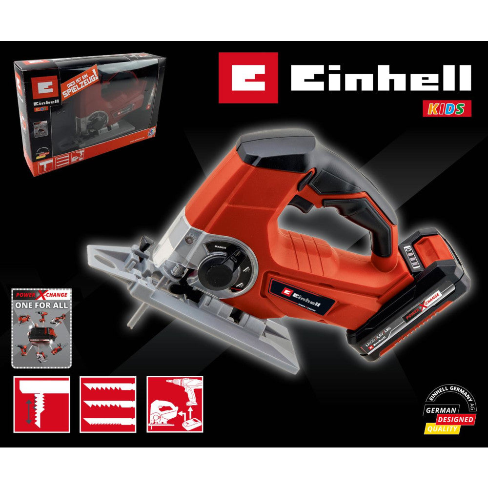 Happy People Einhell Kids Kinderspielzeug Stichsäge mit Power X-Change Batterie