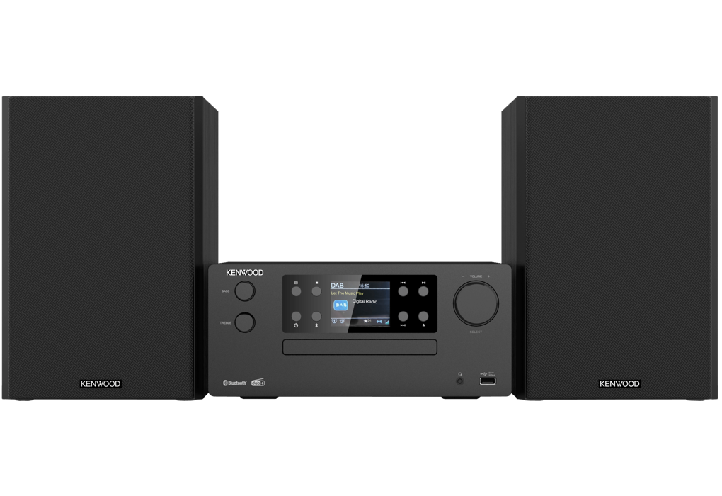Kenwood M-925DAB-B Stereoanlage DAB+/BT5.0, CD, 2x50W
