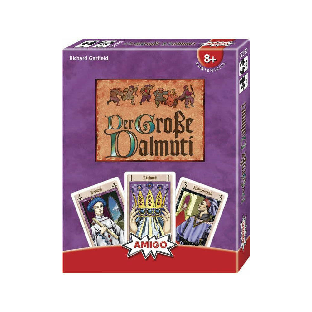 AMIGO Der große Dalmuti Kartenspiel - Für 4-8 Spieler