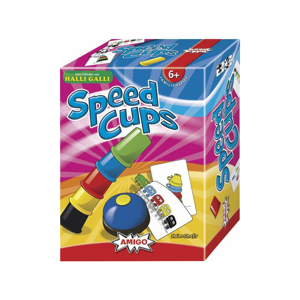 AMIGO Speed Cups - Geschicklichkeitsspiel für 2-4 Spieler