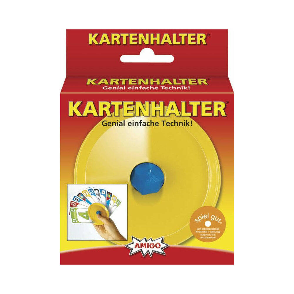 AMIGO Kartenhalter Gelb für 30 Karten - Top Qualität