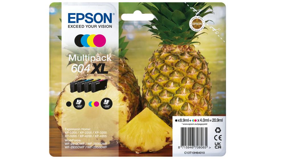 Epson Original 604XL Ananas CMYK 4-farbig Druckerpatrone