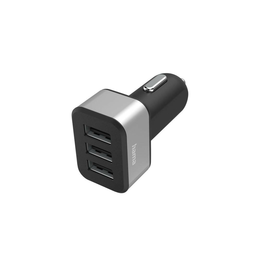 Hama 3-fach-USB-Ladegerät f. Zigarettenanzünder, Ladeadapter.